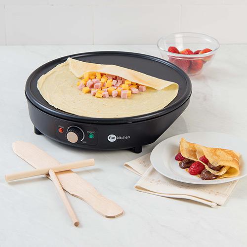 Cupom de desconto - Crepeira Elétrica Fun Kitchen Por R$ 199.99