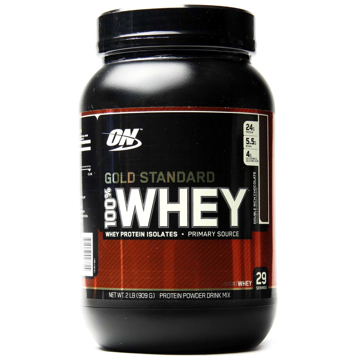 Cupom de desconto - 28% OFF em Whey Protein Optimum Nutrition Double Rich Chocolate 2 lbs / 909 g