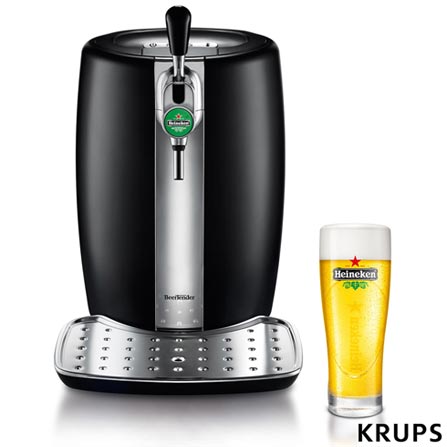 Cupom de desconto - 28% OFF em Chopeira Beertender Krups Heineken 5 L