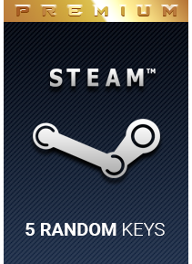 Cupom de desconto - Random Premium Steam Key Global 5 Keys Por R$ 23,16