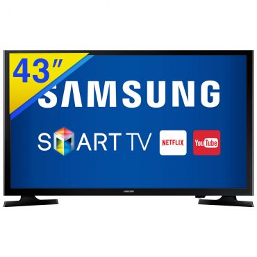 Cupom de desconto - R$500 OFF em Smart TV LED 43" Samsung Full HD com Wi-Fi