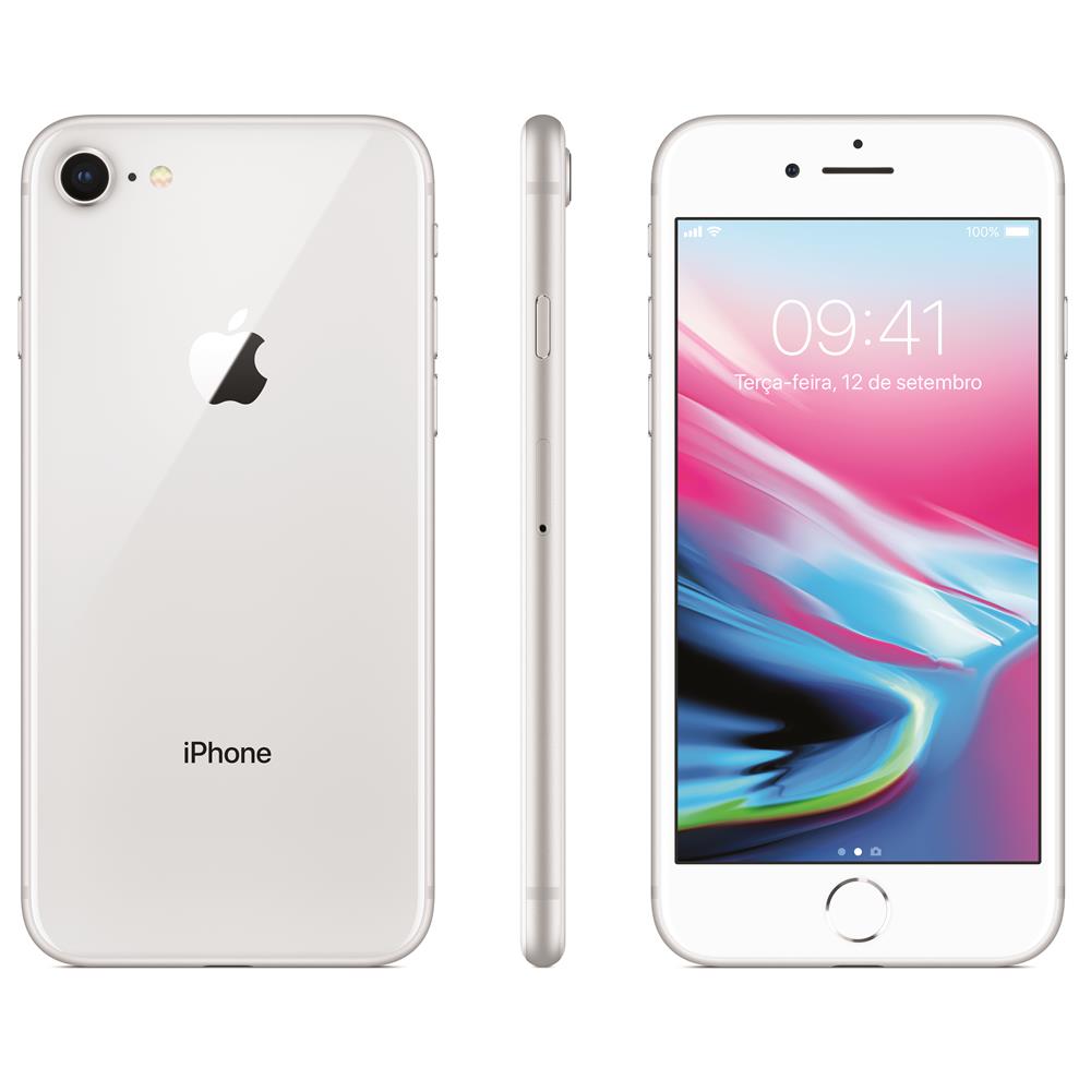 Cupom de desconto - iPhone 8 Apple com 64GB Prateado por R$3399