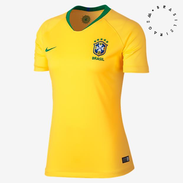 Cupom de desconto - Camisa Nike Brasil I 2018/19 Feminina Por R$249,90