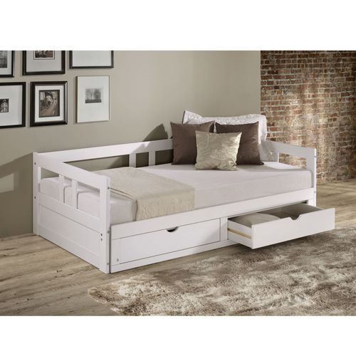 Cupom de desconto - 20% OFF em Sofá Cama Casal com 2 Gavetas