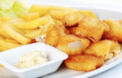 Cupom de desconto - 20% OFF em Iscas de tilápia com fritas