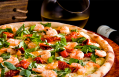 Cupom de desconto - 24% OFF em Pizza Grande + 2 Taças de Vinho