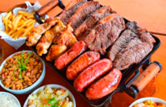 Cupom de desconto - 25% OFF em Churrasco Misto com 5 Acompanhamentos