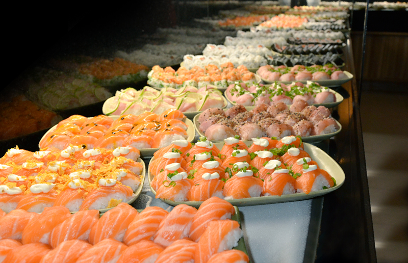 Cupom de desconto - 27% OFF em Buffet de Sushis