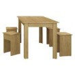 Cupom de desconto - 27% OFF em Conj Para Sala De Jantar C/ Mesa + 4 Banquetas