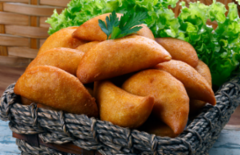 Cupom de desconto - 27% OFF em Pacote de Pastel de Angu Recheados