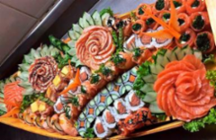 Cupom de desconto - 33% OFF em Sequência Livre de Sushi,