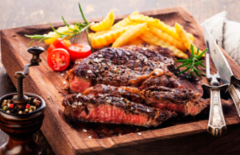 Cupom de desconto - 34% OFF em Chapa de Contrafilé com Fritas