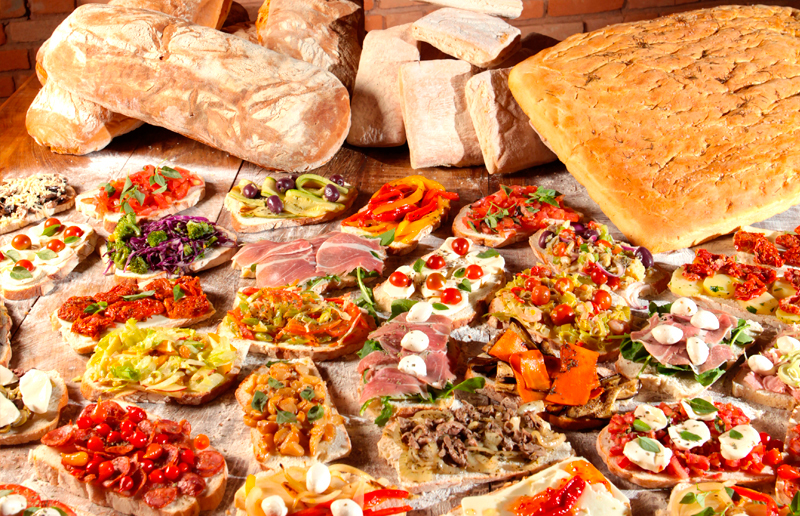 Cupom de desconto - 22% OFF em Buffet Mediterrâneo com Sobremesa.