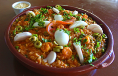 Cupom de desconto - 46% OFF em Entrada e Risoto de Camarão para 2 ou 4