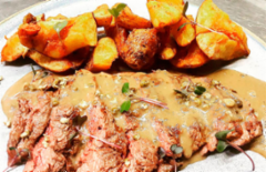 Cupom de desconto - 50% OFF em Risoto, Steak Au Poivre ou Filé de Frango