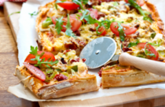 Cupom de desconto - 60% OFF em 1 ou 2 Pizzas Grandes