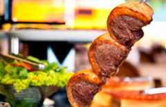 Cupom de desconto - 7% OFF em Rodízio de Carnes c/ Buffet de Massas