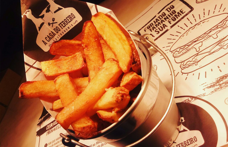 Cupom de desconto - 93% OFF em Pote de Batata Frita com 300g