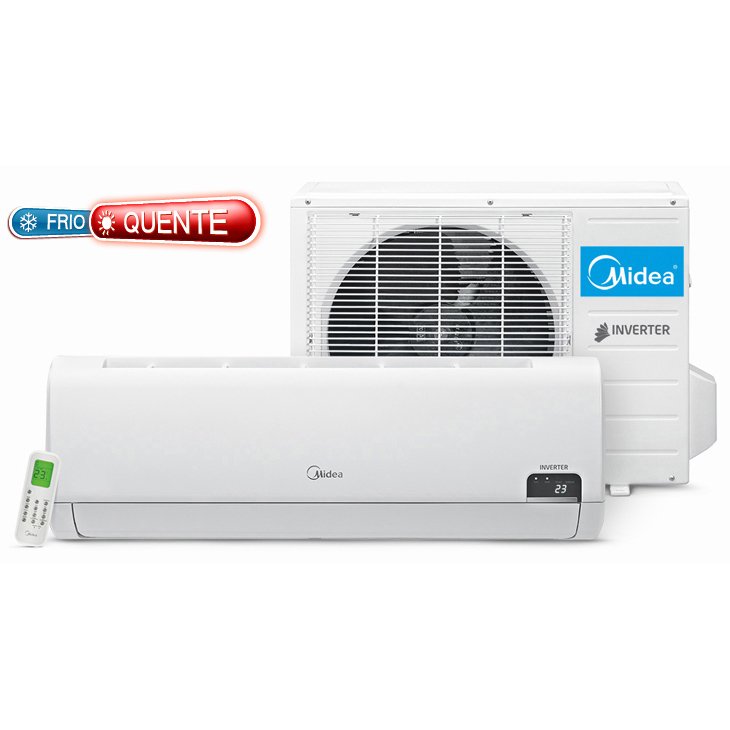 Cupom de desconto - 32% OFF em Ar Condicionado Split Inverter Midea Vita 22000 btus