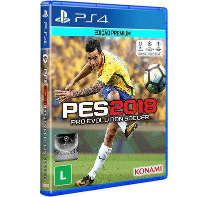 Cupom de desconto - Game PES 2018 PS4 por R$ 179,91